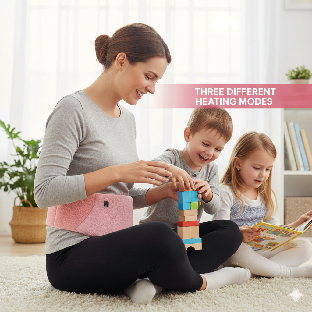 ZENPAD - Wireless Rechargeable USB Heating Pad for Menstrual Pains and Cramping